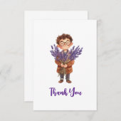 Litte Boy Dankeskarte (Vorne/Hinten)