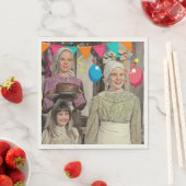 Litte House on the Prairie Birthday Celebration Serviette (Beispiel)