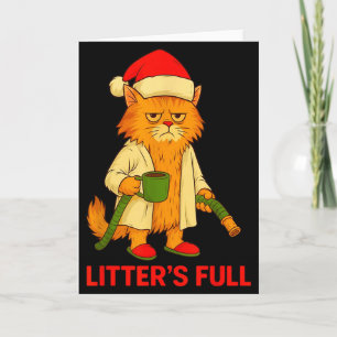 Litter’s Full Cat Parodie-Shirt _2 Karte