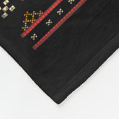 Litter’s Full Cat Parody Cat Owner Christmas Ugly  Fleecedecke (Ecke)