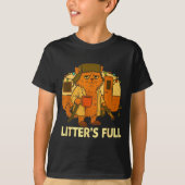 Litter’s Full Cat Parody Shirt Litter’s Full (Vorderseite)