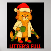 Litter’s Full Cat Parody Tee Poster (Vorne)