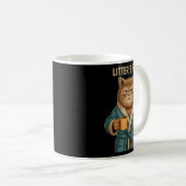 Litter’s Full Cat Ugly Christmas  Kaffeetasse (VorderseiteRechts)