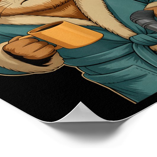 Litter’s Full Cat Ugly Christmas  Poster (Ecke)