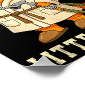 Litter’s Full Funny Cat Christmas Mpy For Cat Love Poster (Ecke)