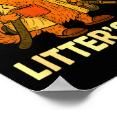 Litter’s Full Funny Cat Lovers Christmas For Men W Poster (Ecke)