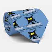 Litterbox Katze Krawatte (Gerollt)