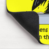 Litterbox Katze Mousepad (Ecke)