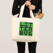 Litterbug, Müller Jumbo Stoffbeutel (Vorderseite (Produkt))