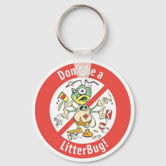 Litterbug Schlüsselanhänger