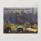 Litterbugs Postkarte (Vorderseite)