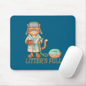 Litters Full Funny Cat Lovers Christmas Funny Gift Mousepad (Mit Mouse)