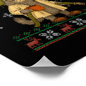 Litter's Full Funny Parody Outfit Sarcastic Christ Poster (Ecke)