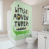 Little Adventurer Alligator Duschvorhang (Beispiel)