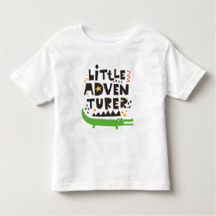 Little Adventurer Alligator Kleinkind T-shirt