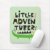 Little Adventurer Alligator Mousepad (Mit Mouse)