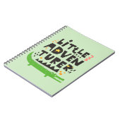 Little Adventurer Alligator Notizblock (Linke Seite)