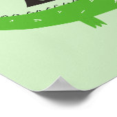 Little Adventurer Alligator Poster (Ecke)