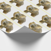 Little African Bull Elephant Geschenkpapier (Ecke)