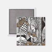 Little Alchemist Magnet (Vorderseite/Rückseite)