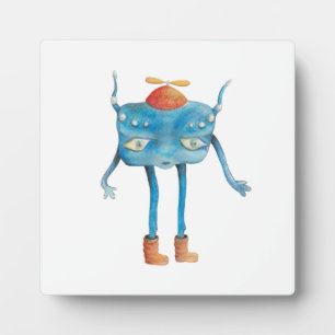 Little Alien Pi Fotoplatte