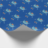 Little Alien Pi Geschenkpapier (Ecke)