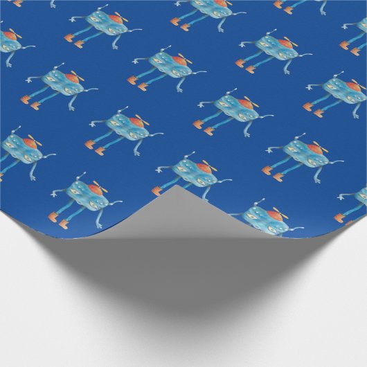 Little Alien Pi Geschenkpapier (Ecke)