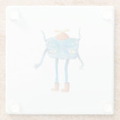 Little Alien Pi Glasuntersetzer (Rückseite)