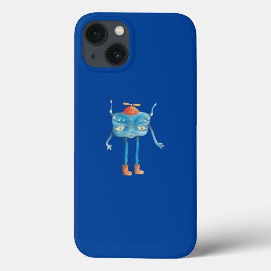 Little Alien Pi Illustration Case-Mate iPhone Hülle (Rückseite)