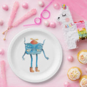 Little Alien Pi Pappteller (Party)