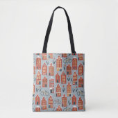 Little Amsterdam Houses Tote Bag Tasche (Vorderseite)