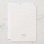 Little Angel Celebration of Life Card Einladung (Rückseite)