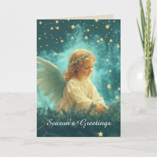 Little Angel Christmas Karte