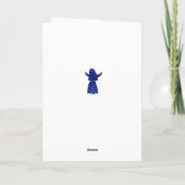 Little Angel Feiertagskarte (Rückseite)