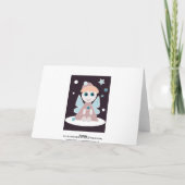 Little Angel Feiertagskarte (Rückseite)