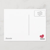 Little Angel Herz und Liebe Postkarte (Rückseite)