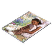 Little Angel mit Bunnies Ostergeschenk Notizblock (Linke Seite)