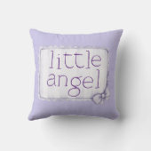 Little Angel Throw Kissen (Rückseite)
