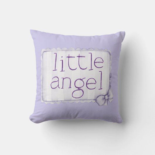 Little Angel Throw Kissen (Vorderseite)