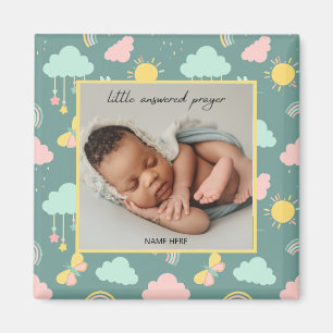 Little Answered Gebet Foto Magnet