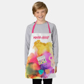 Little Artist Splash-Farbe Schürze (Getragen)