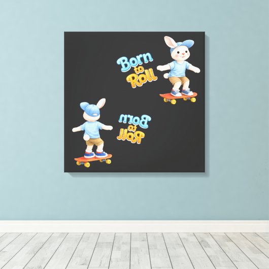 Little Athletes Leinwanddruck (Insitu (Holzboden))
