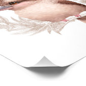 Little Aussie Friends - Kookaburra Fotodruck (Ecke)