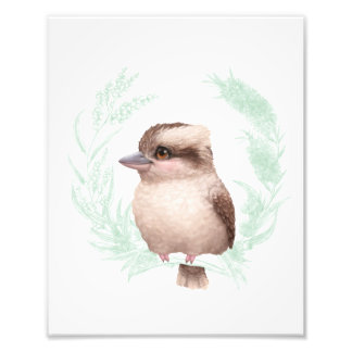 Little Aussie Friends - Kookaburra Fotodruck