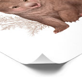 Little Aussie Friends - Wombat Fotodruck (Ecke)