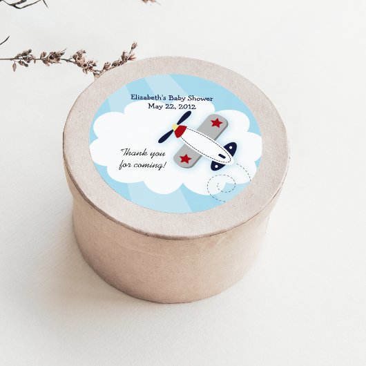 Little Aviator (blau) Gefallen Stickers