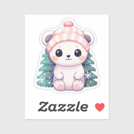 Little Baby Animal Xmas Magic Aufkleber (Blatt)