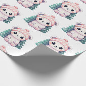 Little Baby Animal Xmas Magic Geschenkpapier (Ecke)