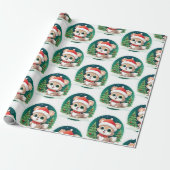 Little Baby Animal Xmas Magic Geschenkpapier (Ungerollt)
