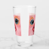 Little Baby Pig Glass Smile - Funny Glas (Links)
